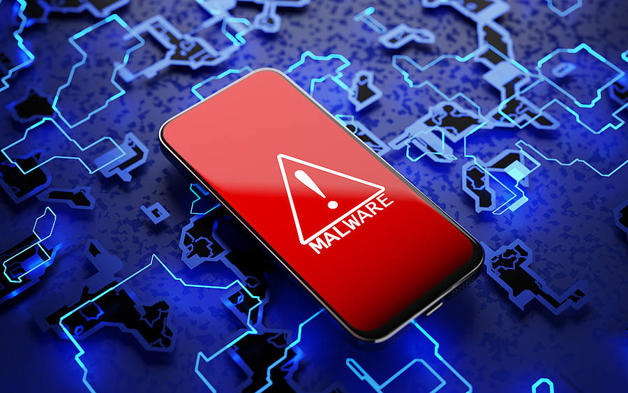 Malware auf Smartphone