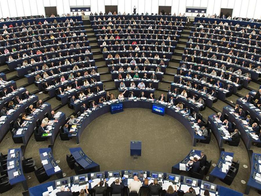 Das Europäische Parlament in Straßburg. Foto: Patrick Seeger