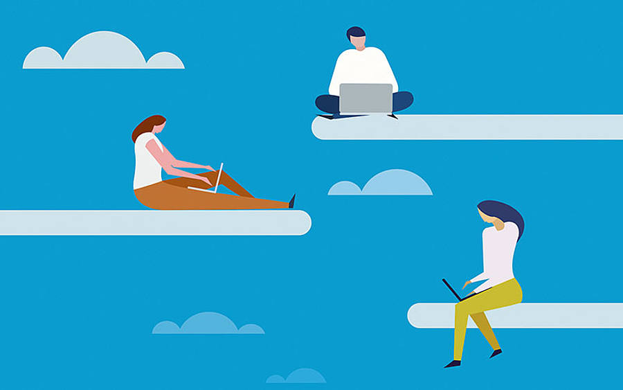 Arbeiten in der Cloud