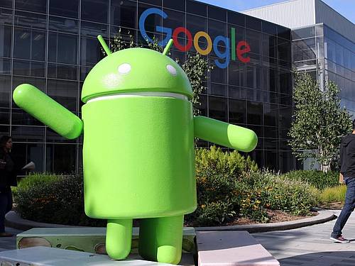 Firmencampus von Google im kalifornischen Mountain View ((Foto: Christoph Dernbach))