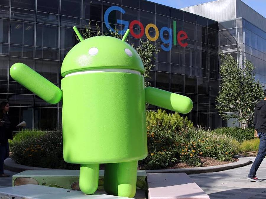 Firmencampus von Google im kalifornischen Mountain View ((Foto: Christoph Dernbach))