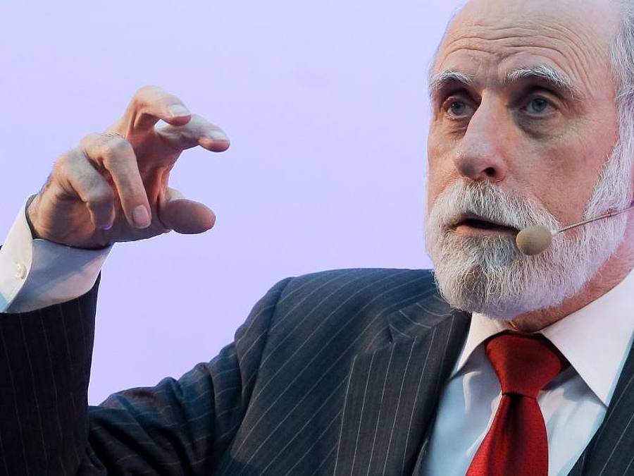 Internet-Pionier Vint Cerf wird an der in diesem Jahr online stattfindenden Digitalkonferenz re:publica teilnehmen. Foto: Pawel Supernak/PAP/dpa