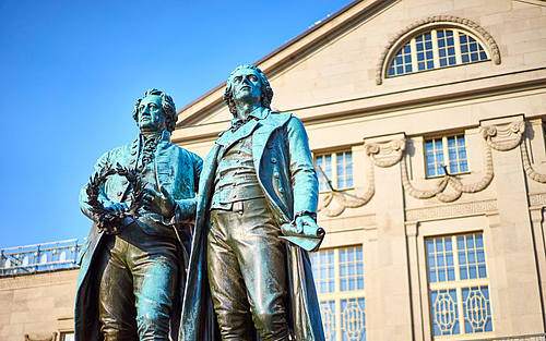 Goethe-Schiller-Denkmal Weimar