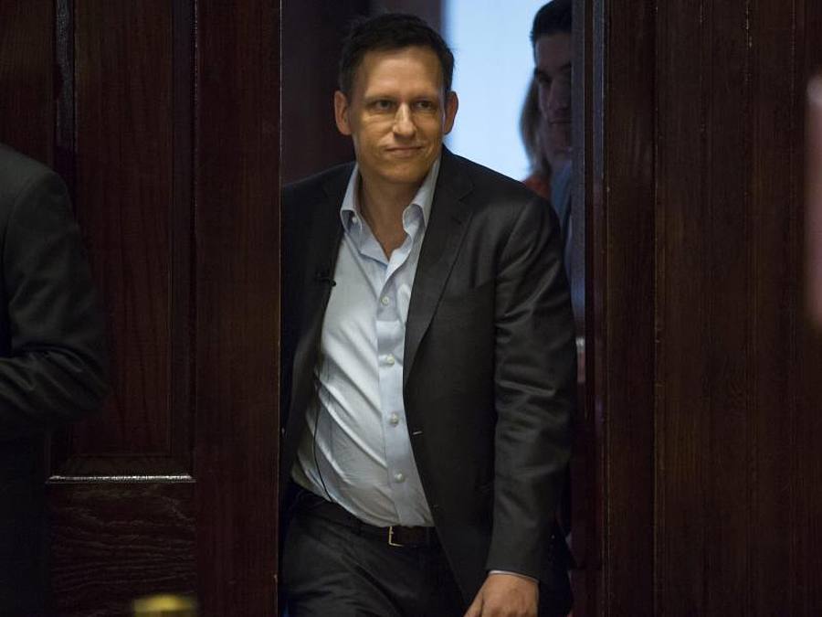 Forbes taxiert das Vermögen von Peter Thiel auf rund 2,6 Milliarden Dollar (2,3 Mrd Euro). Foto: Jim Lo Scalzo/EPA/dpa