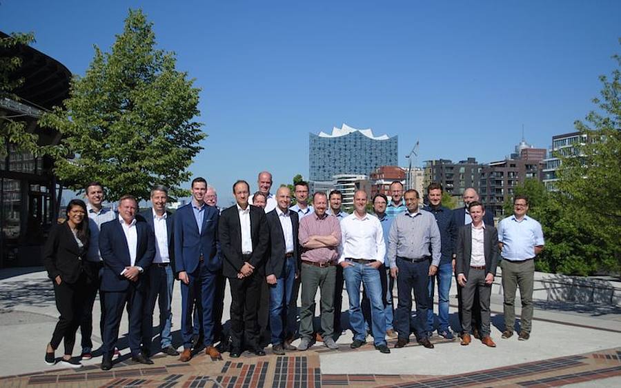 Das Team hinter dem Hamburger Verbundprojekt „Hansebloc – Hanseatische Blockchain-Innovationen für Logistik und Supply Chain Management“