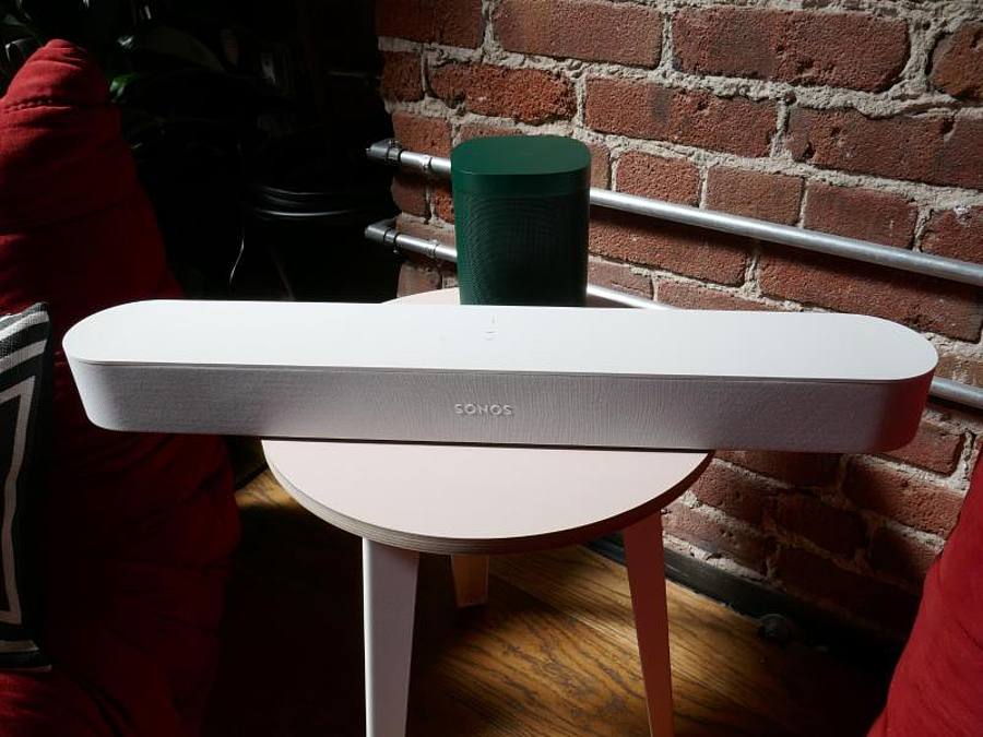 Sonos hat einen neuartigen Lautsprecher vorgestellt. ((Foto: Christoph Dernbach))