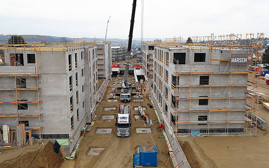 Ein Bauprojekt der Harsch Firmengruppe