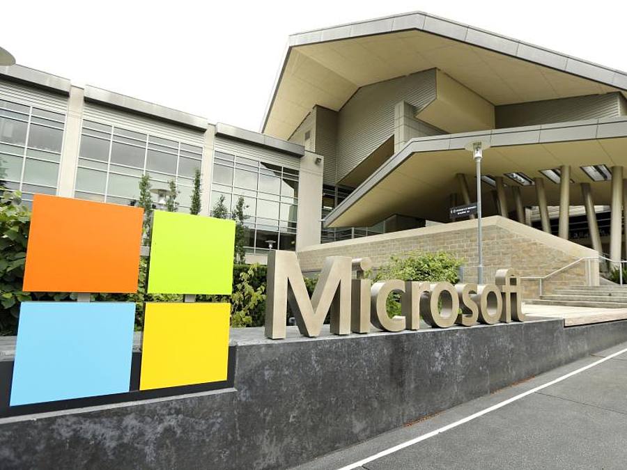 Der Microsoft-Konzernsitz in Redmond. 