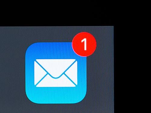 E-Mail App auf dem Smartphone