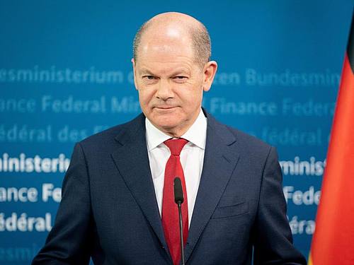 Es bestehe Einigkeit, die „Jahrhundertreform“ des internationalen Unternehmenssteuerrechts bis zum Sommer festzuzurren, sagte Bundesfinanzminister Olaf Scholz. Foto: Kay Nietfeld/dpa