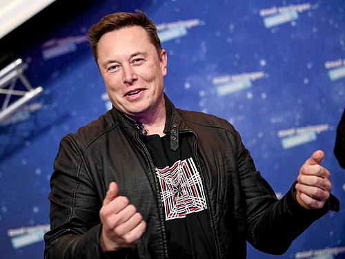 Elon Musk, Tesla-CEO, bei der Verleihung des Axel Springer Award in Berlin. Foto: Britta Pedersen/dpa-Zentralbild/dpa-pool/dpa