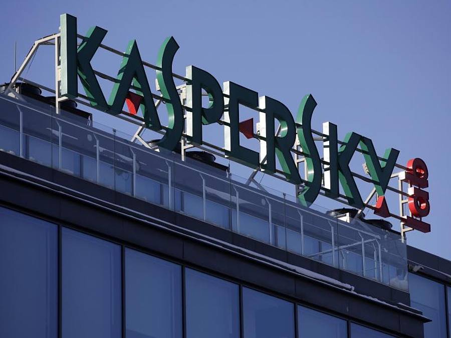 Die Zentrale des IT-Sicherheitsspezialisten Kaspersky. Foto: Pavel Golovkin/AP