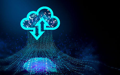Cloud mit Pfeilen