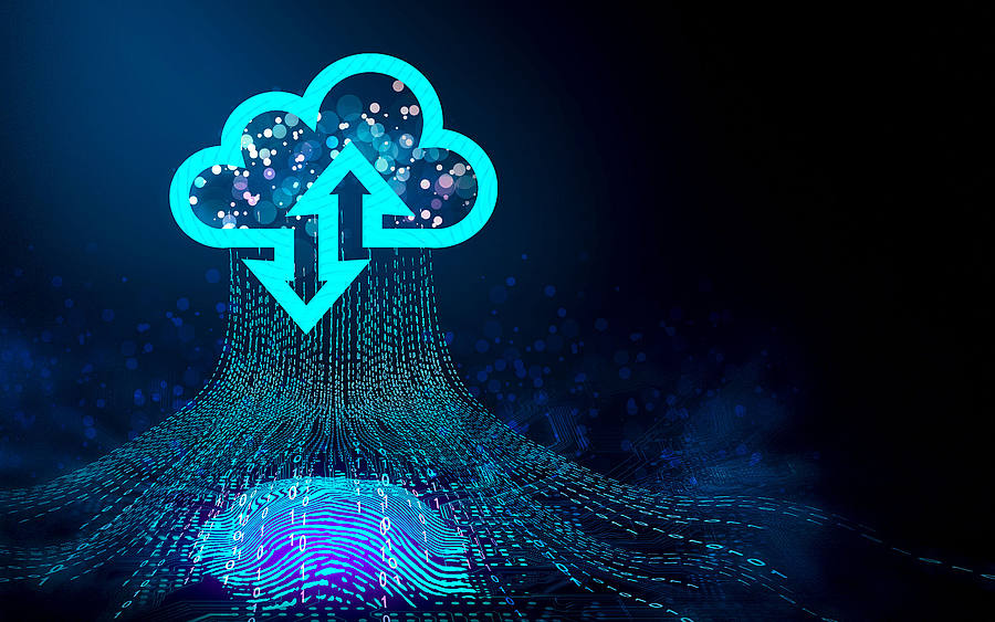 Cloud mit Pfeilen