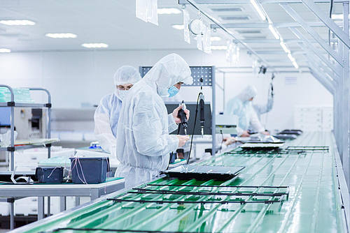 Fabrik für Computerchips