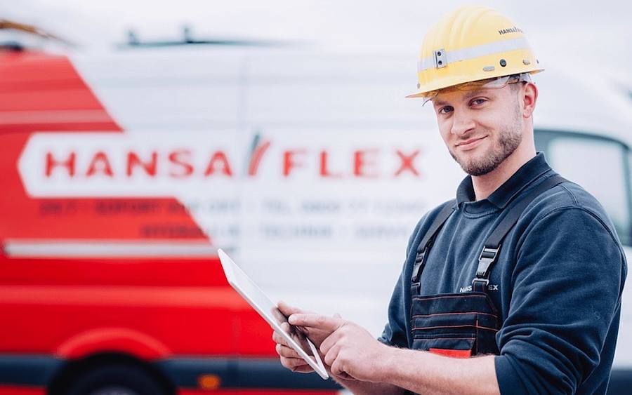 Das Servicegeschäft von Hansa-Flex ist international.