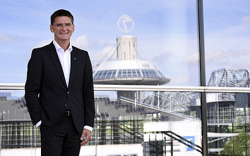 Oliver Frese, Vorstand der Deutschen Messe AG
