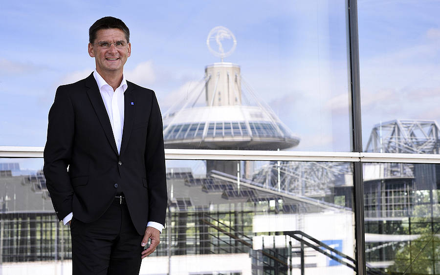 Oliver Frese, Vorstand der Deutschen Messe AG