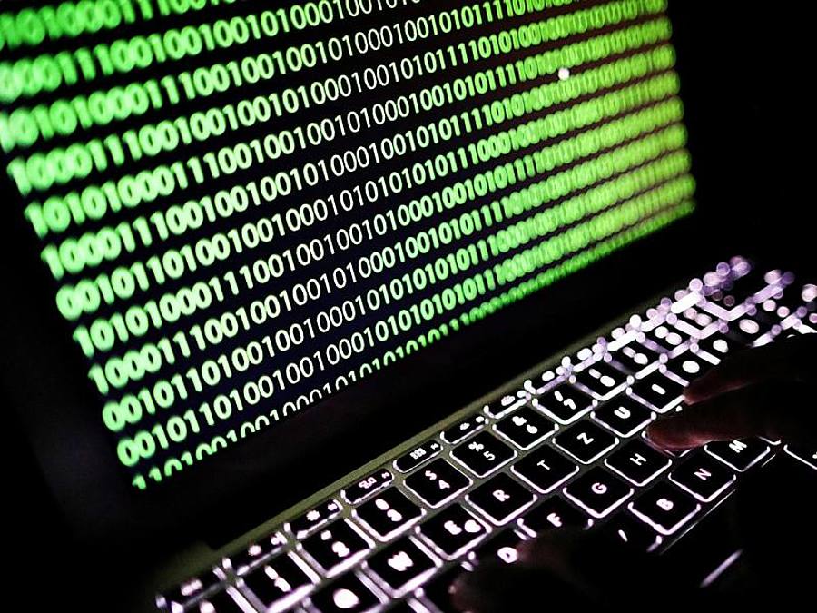 Quellcode auf einem Monitor