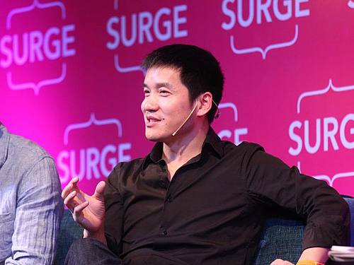 Oneplus-Chef Pete Lau ((Foto: Doreen Fiedler/Archiv))