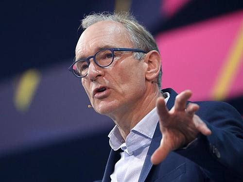Tim Berners-Lee. Foto: Oliver Berg/dpa