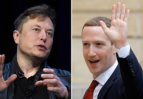 Elon Musk und Mark Zuckerberg