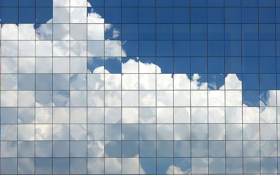 Wolken im Raster