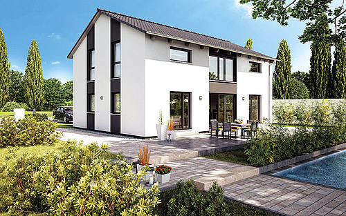 Ein Fertighaus der Hanse Haus GmbH & Co. KG