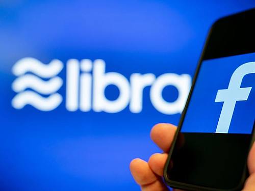 Facebook und Libra Logo