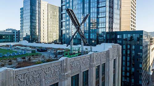 Das Hauptquartier von X 