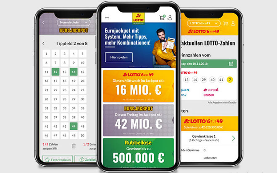 Neue App für Sachsenlotto