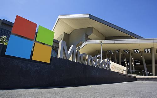Der Microsoft-Campus in Seattle