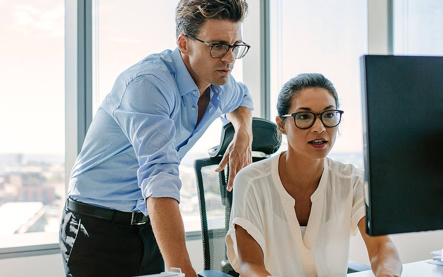 Macht der Computer Probleme, muss der IT-Support helfen.