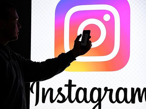 Instagram Logo. Foto: Carsten Rehder/dpa
