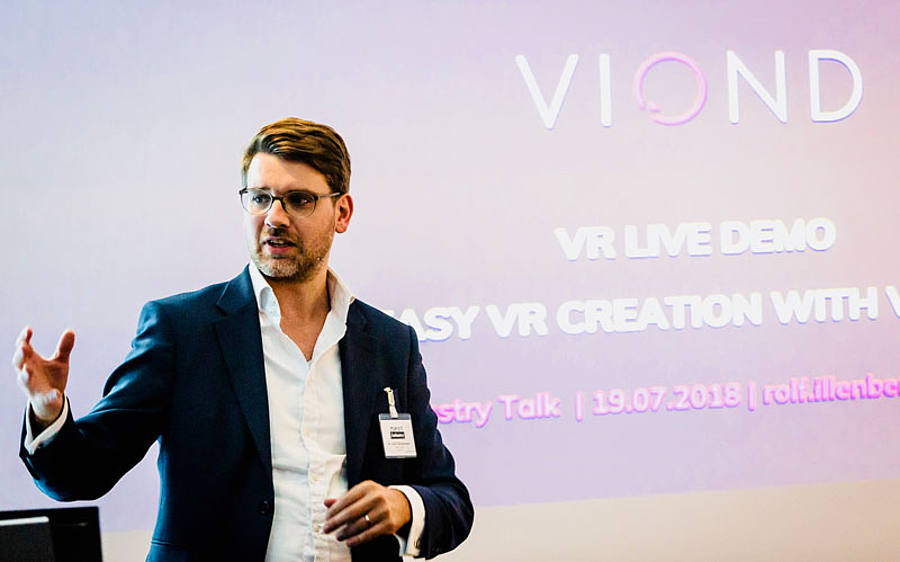 VR-Experte Rolf Illenberger