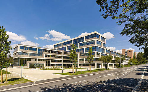 Erweiterungsbau der DAW-Zentrale in Ober-Ramstadt