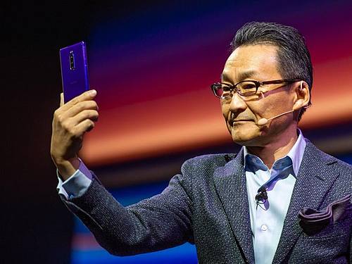 „Wir bleiben im Smartphone-Markt engagiert“, sagte der Chef der Sony-Mobilfunksparte, Mitsuya Kishida. ((Foto: Andrej Sokolow))