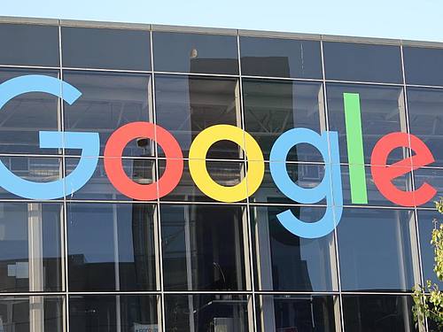 Hauptsitz von Google im kalifornischen Mountain View. Foto: Christoph Dernbach