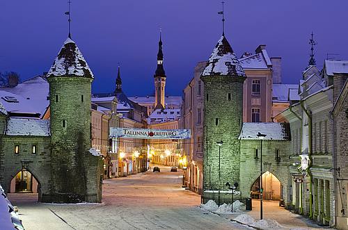 Stadtansicht von Tallin