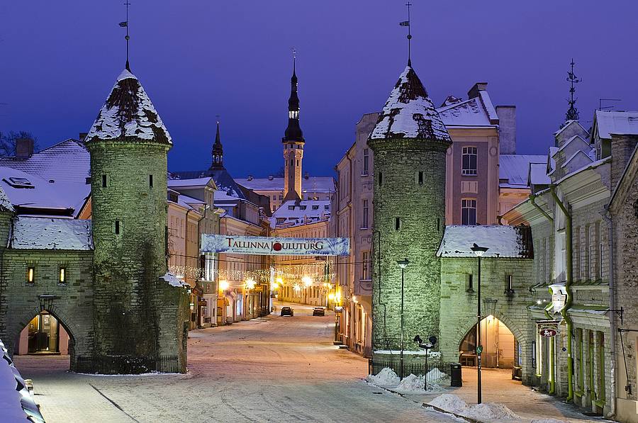 Stadtansicht von Tallin