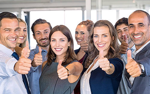 Mitarbeiterteam