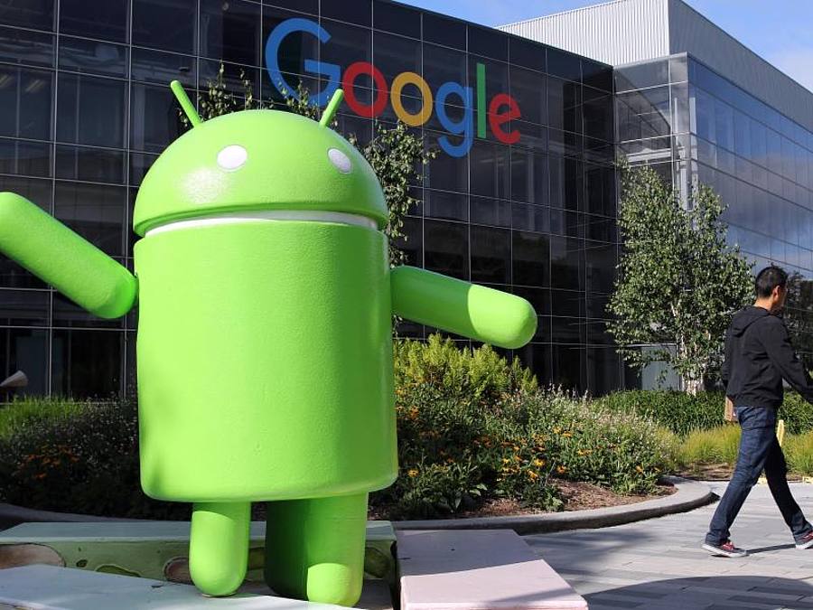Die EU-Kommission wirft Google den Missbrauch seiner Marktdominanz bei Smartphone-Betriebssystemen vor. Foto: Christoph Dernbach