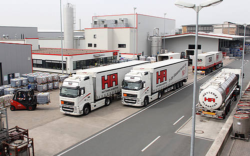 Logistik der Hüttenes-Albertus Chemische Werke GmbH