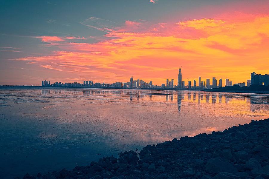 Skyline von Shenzhen