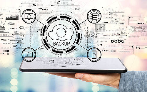 Datenwiederherstellung über die Cloud