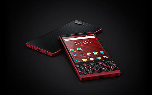 Das Blackberry Key2 Red Edition