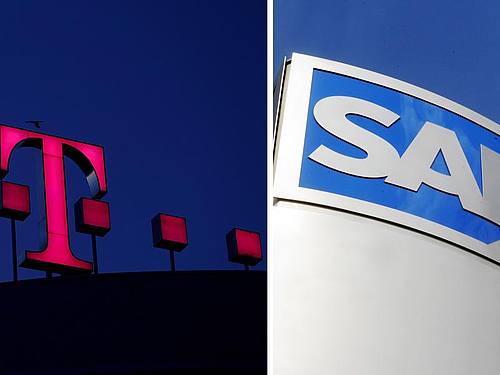 Die geplante Corona-App für den Kampf gegen die Ausbreitung von Infektionen soll von der Telekom und SAP entwickelt und zur Marktreife gebracht werden. Foto: Oliver Berg/dpa