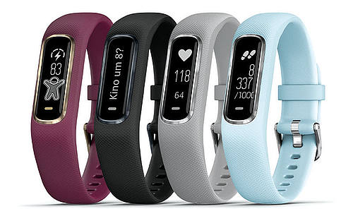 verschiedene Smartwatches der Firma Garmin
