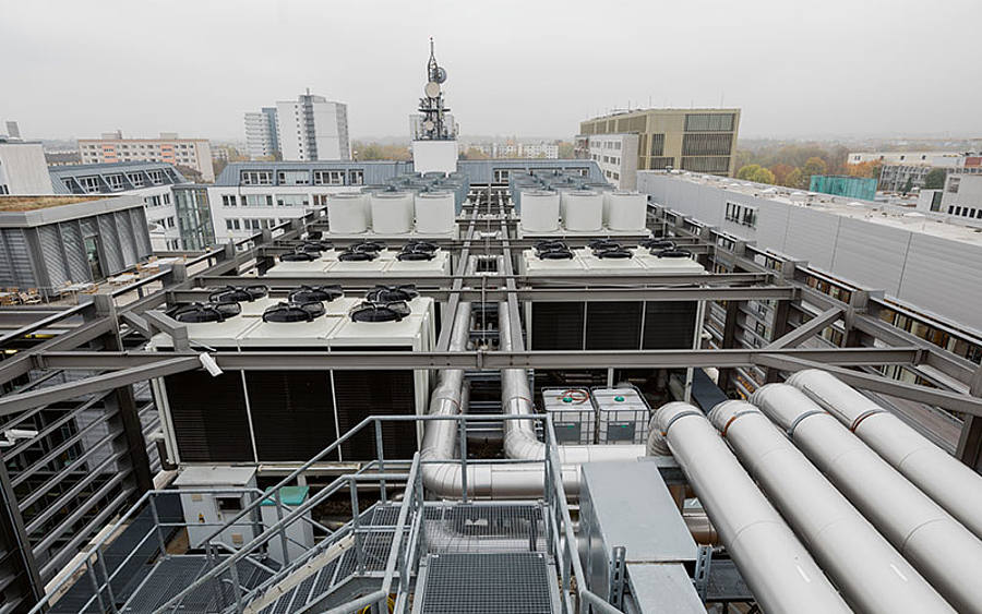 Außen Kühlanlage