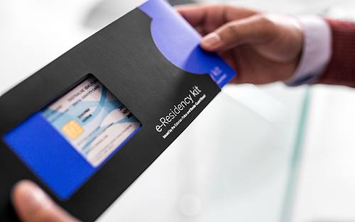 E-Residency-Kit aus Estland